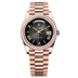 Rolex Oyster 40 mm Slate OmbrÈ Dial 18 kt Everose Gold President, Semi-Circular Three-Piece Links 228345rbr-0025