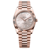 Rolex Oyster 40 mm Sundust Set With Diamonds Dial 18 kt Everose Gold President, Semi-Circular Three-Piece Links 228235-0004