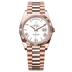 Rolex Oyster 40 mm White Dial 18 kt Everose Gold President, Semi-Circular Three-Piece Links 228235-0032