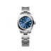 Rolex Oyster Perpetual 28 mm Bright Blue Dial Oystersteel Oyster Bracelet 276200-0003