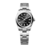 Rolex Oyster Perpetual 31 mm Bright Black Dial Oystersteel Oyster Bracelet 277200-0002