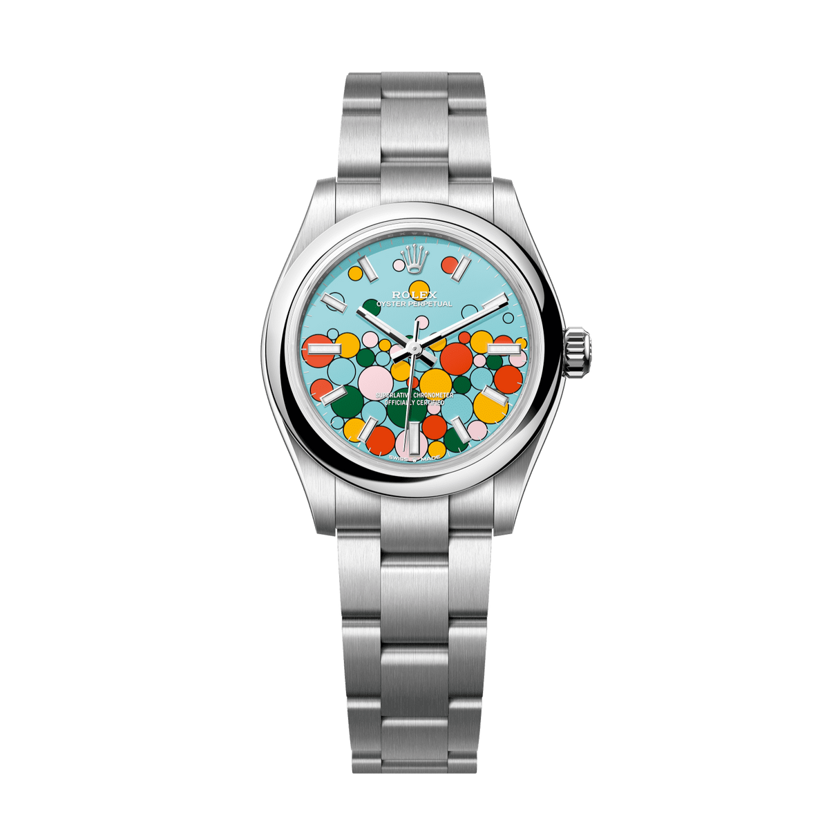 Rolex Oyster Perpetual 31mm Celebration Dial Oystersteel Oyster Bracelet 277200-0010 - WATCHXNYC
