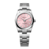 Rolex Oyster Perpetual 34 mm Pink Dial Oystersteel Oyster Bracelet 124200-0004
