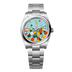 Rolex Oyster Perpetual 36 mm Turquoise Blue, Celebration-Motif Dial Oystersteel Oyster Bracelet 126000-0009