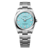 2025 Rolex Oyster Perpetual 36 mm Turquoise Blue Dial Oystersteel Oyster Bracelet 126000-0006