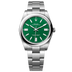 Rolex Oyster Perpetual 41 mm Green Dial Oystersteel Oyster Bracelet 124300-0005