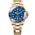 Rolex Rolex Deepsea 44 mm Blue Dial 18 Kt Yellow Gold Oyster Bracelet 136668lb-0001
