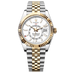 Rolex Sky-Dweller 42 mm Intense White Dial Oystersteel And Yellow Gold Jubilee Bracelet. 336933-0006
