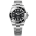 Rolex Submariner 41 mm Black Dial With Large Luminescent Hour Markers. Dial Oystersteel Oyster Bracelet 124060-0001
