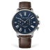 Ulysse Nardin Torpilleur Annual Chronograph 44 mm Blue Dial Stainless Steel Leather Strap 1533-320LE-3A-175/1A